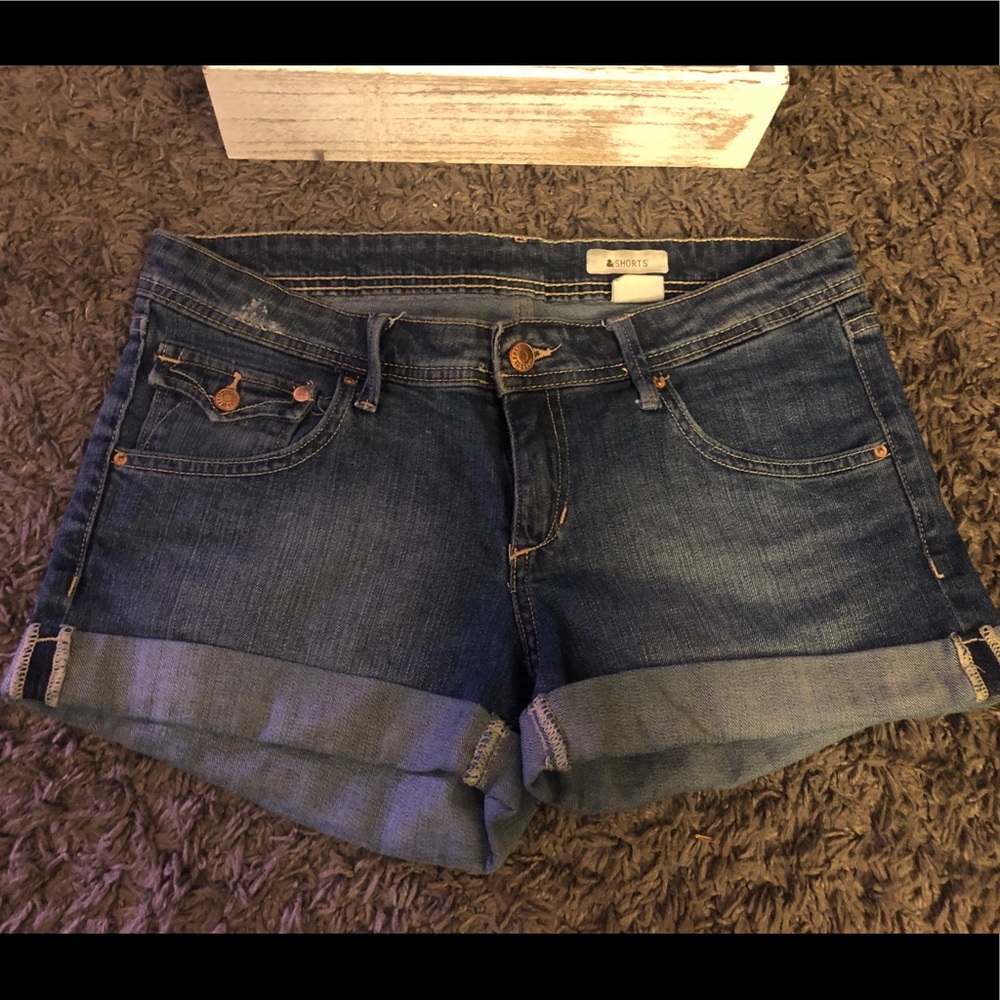 & Denim Shorts